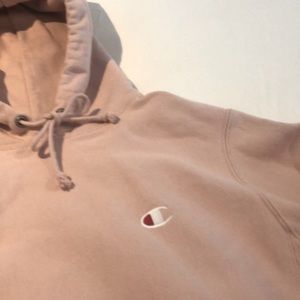 Champion Hoodie, Small, Pink